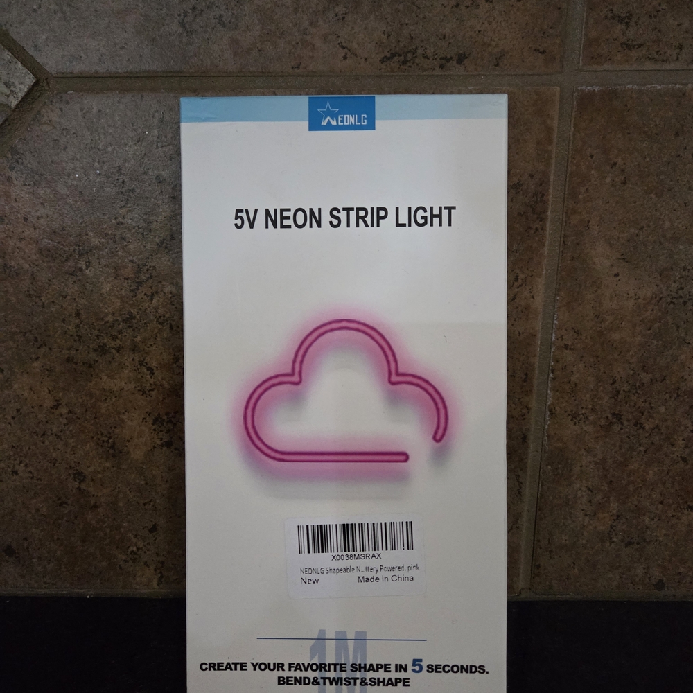 5V Neon Strip Light - Pink Cloud